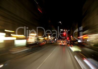 quickly trip in a bus / Schnelle Busfahrt