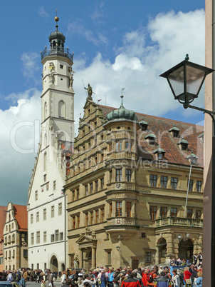 Rathaus in Rothenburg