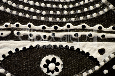 African Design black and white