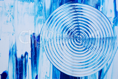 blue art background