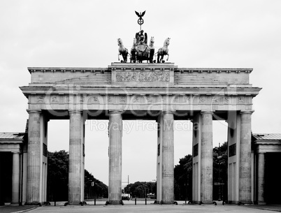 Brandenburg Gate in  Berlin