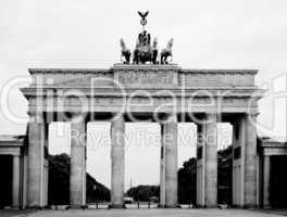 Brandenburg Gate in  Berlin