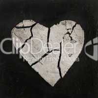 Broken heart artwork