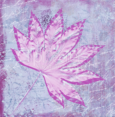 digital leaf illustration