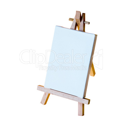 Artist's easel with frame