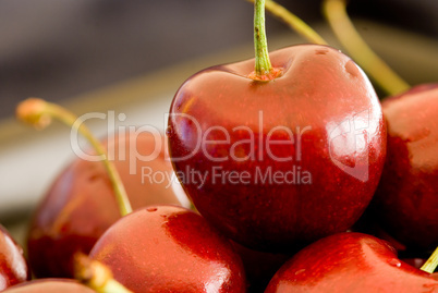 fresh cherries