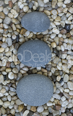 stone on pebble