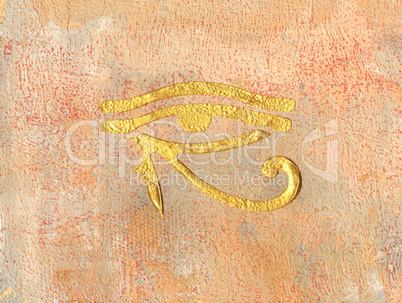 Horus Eye painting