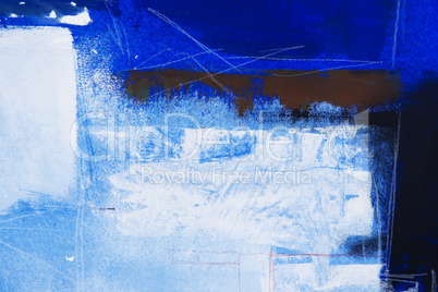 abstract blue painting