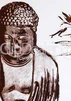 Printed Buddha