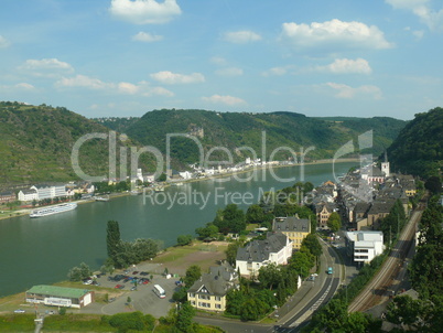 Rhein bei St. Goar