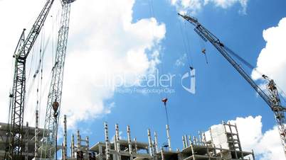 crane construction time lapse