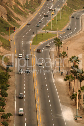 Straße in Lima