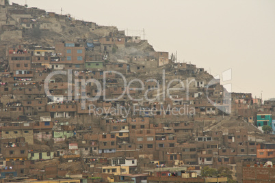 Slums in Lima