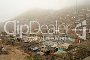 Slums in Lima