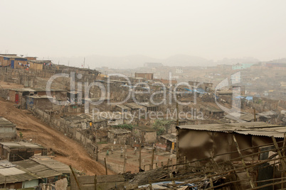 Slums in Lima