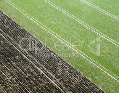 Agriculture from above / Acker von oben