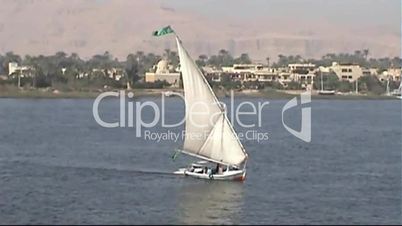 Felukka auf dem Nil