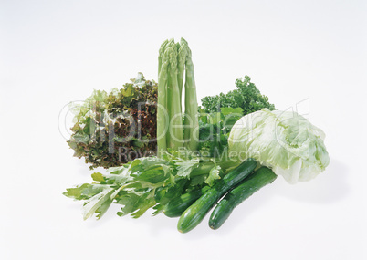 frisches grünes Gemüse