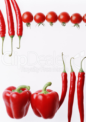 rotes Gemüse