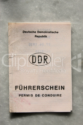 DDR Führerschein