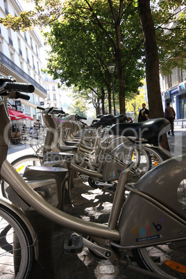 Mietfahrräder in Paris
