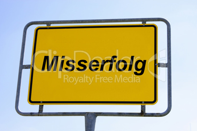 Misserfolg