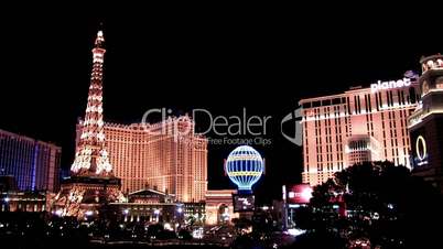 Beleuchtete Gebäude in Las Vegas