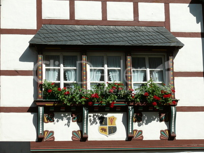Blumenfenster in Bernkastel-Kues