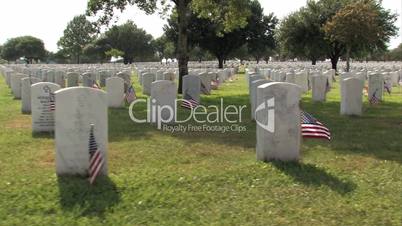 Veteranen Friedhof in Amerika