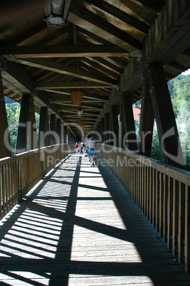 Holzbrücke