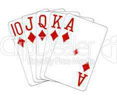 Poker Royal Flush Karo