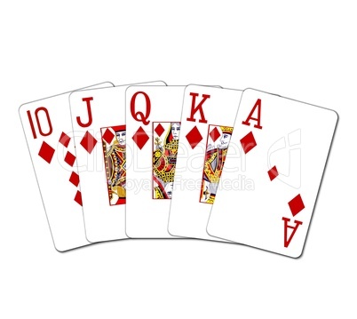 Poker Royal Flush Karo