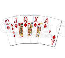 Poker Royal Flush Karo