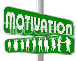Motivation Slogan zum Erfolg