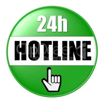 Button 24h Hotline