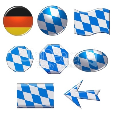 Button Set Bayern