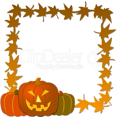 Halloween Hintergrund Rahmen