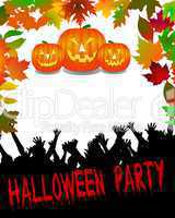 Halloween Party Plakat