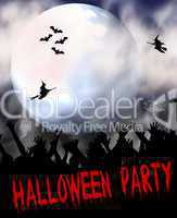 Halloween Party Plakat