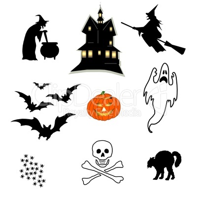 Halloween Symbole