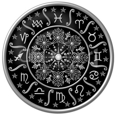 Sternzeichen Horoskop Scheibe Zodiac