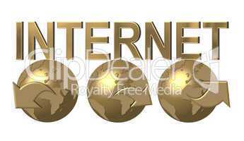 Internet Logo freigestellt