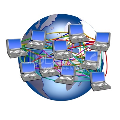 Globales Computernetzwerk