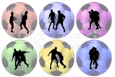 Fussball Buttons