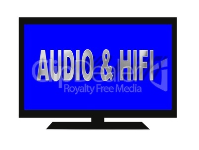 Flachbildfernseher Audio HiFi