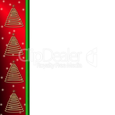 Hintergrund mit abstrakten Weihnachtsbäumen