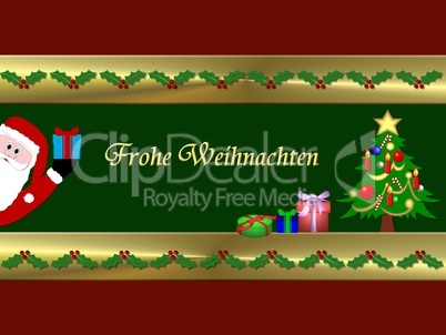 Hintergrund Frohe Weihnachten mit Weihnachtsmotiv