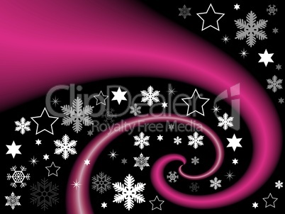 abstrakter Weihnachtshintergrund pink