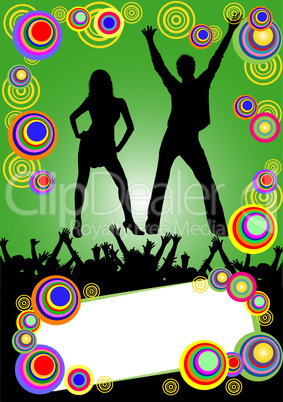 party - disco plakat